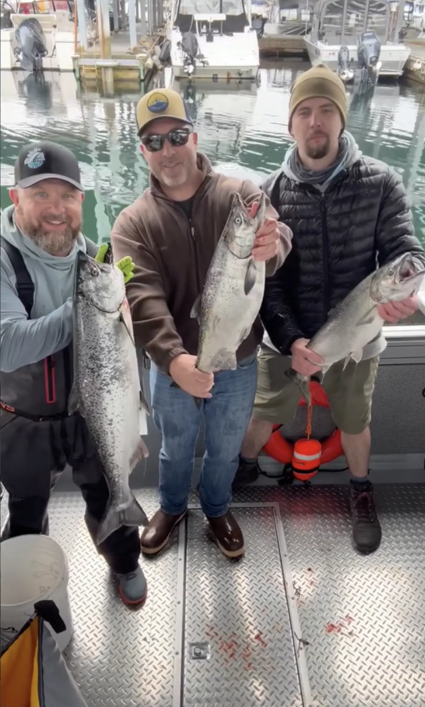 Guests on a guided trip near Seattle